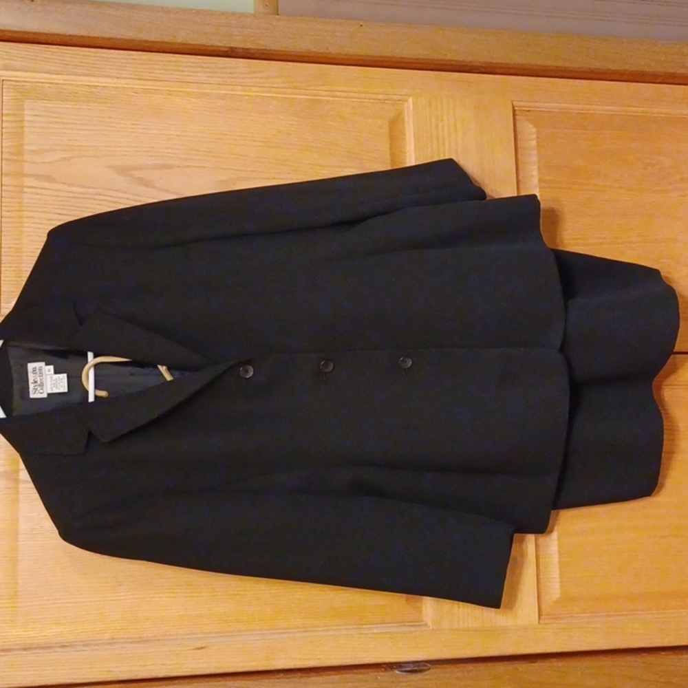 Style & Co. Black Women's Blazer and Skirt Suit